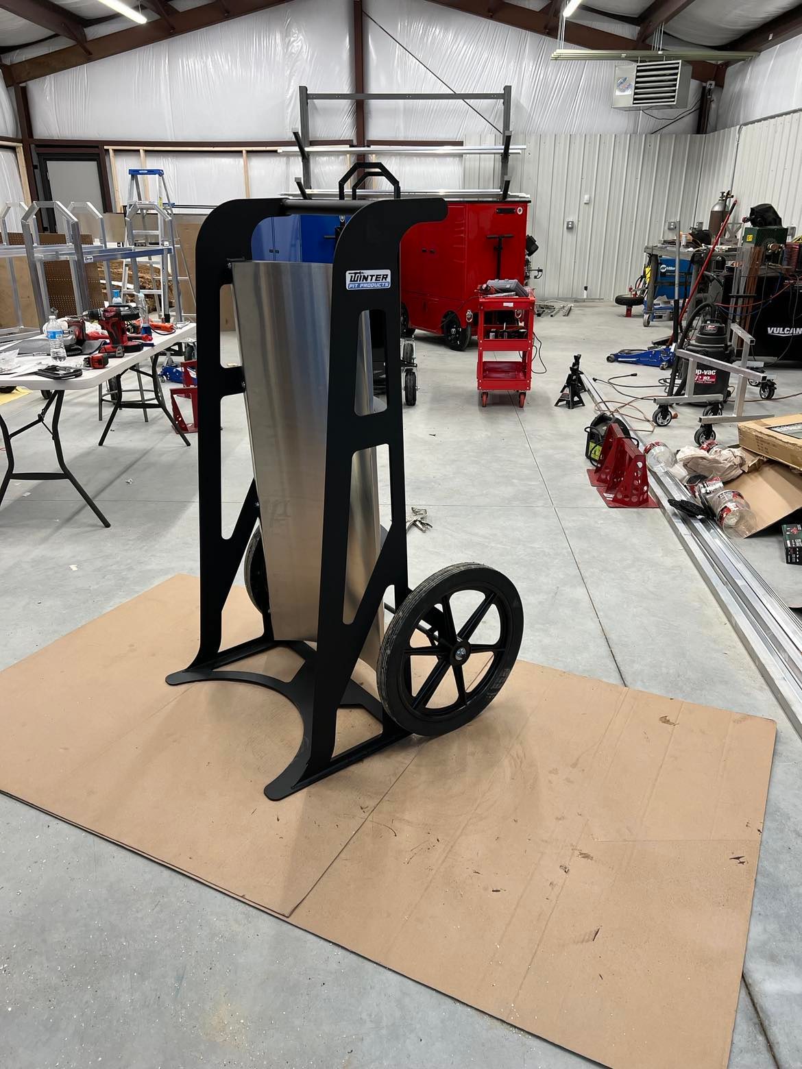 2 Wheel Tire Cart