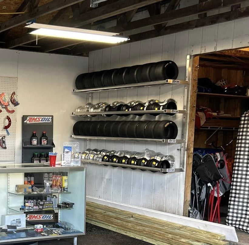 Go Kart Tire Rack