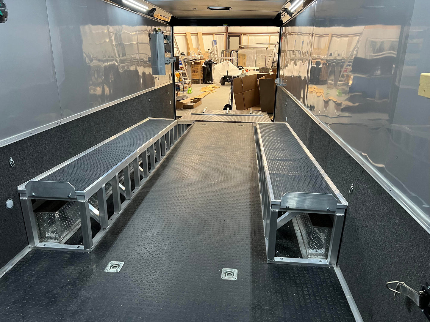Trailer Wheel Well Ramp Overs