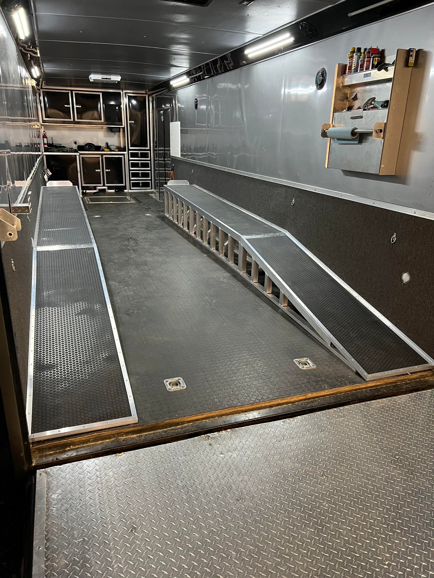 Trailer Wheel Well Ramp Overs