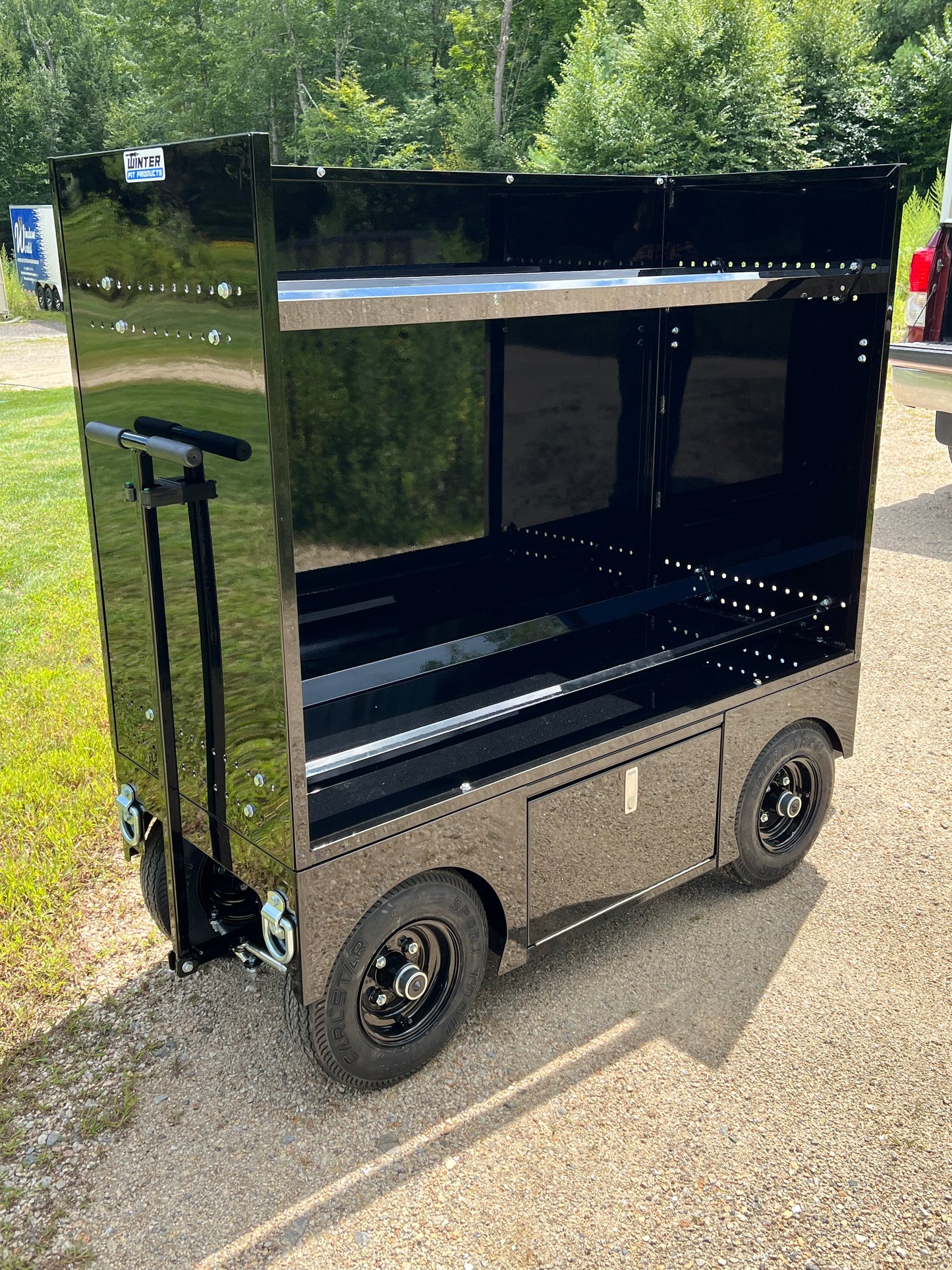 Pit Box Tire Cart