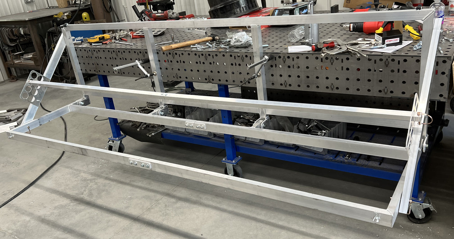 Trailer Tire Rack
