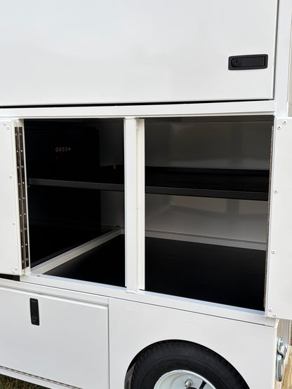 Hutch Style Trade Show Display