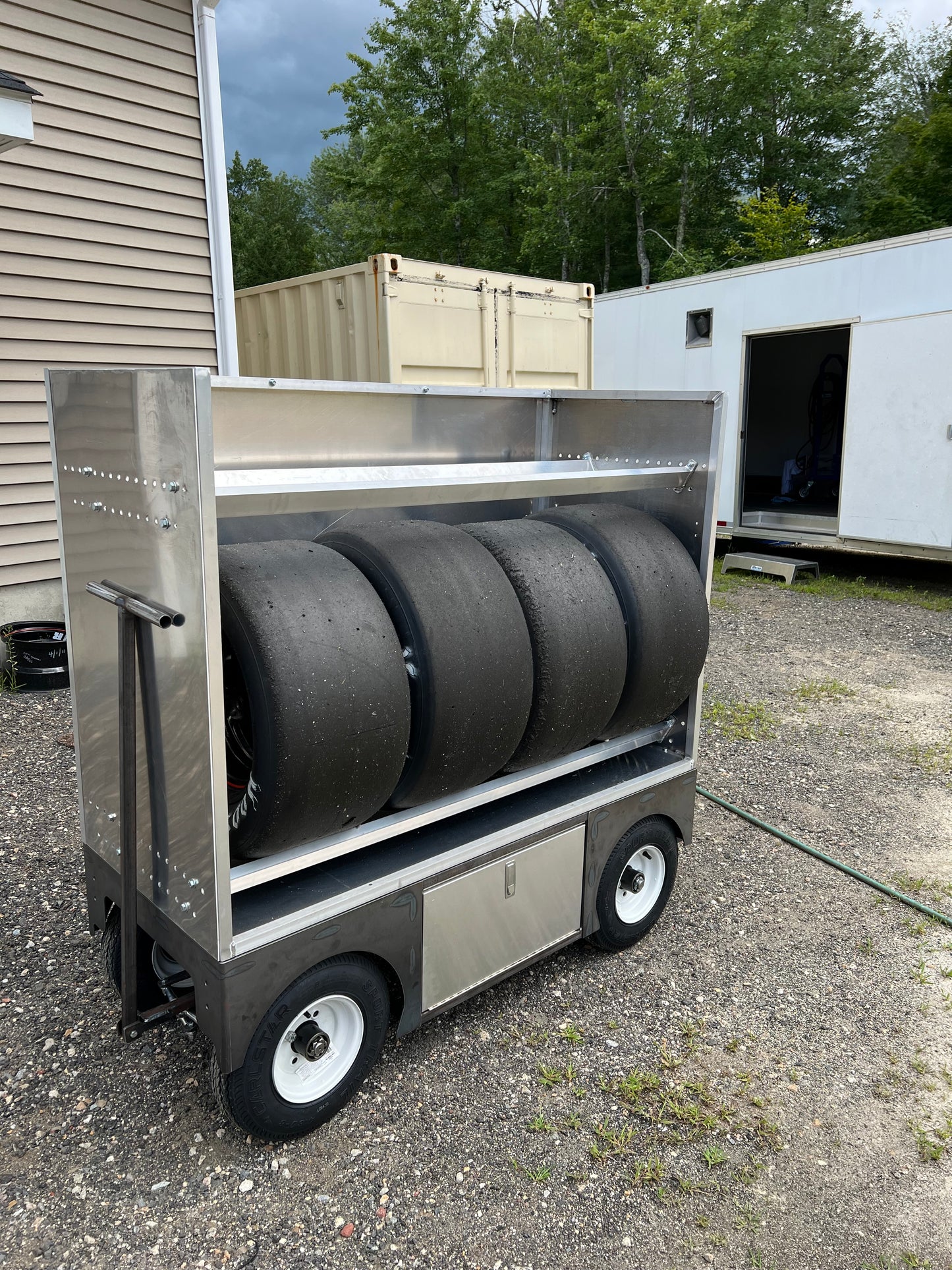Pit Box Tire Cart