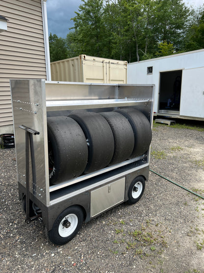 Pit Box Tire Cart